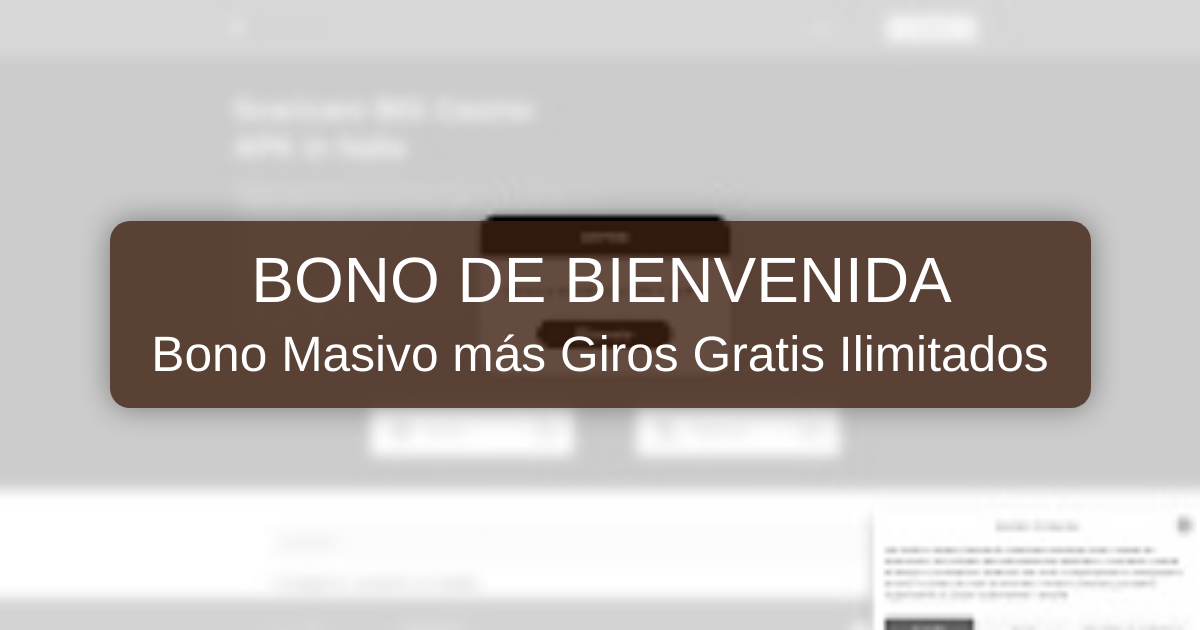 Big Casino welcome bonus